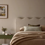 MALDON GREEN CHECK CUSHION 35x70CM - Pure Apotheca