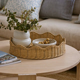 MALI NATURAL WAVY ROUND TRAY - Pure Apotheca