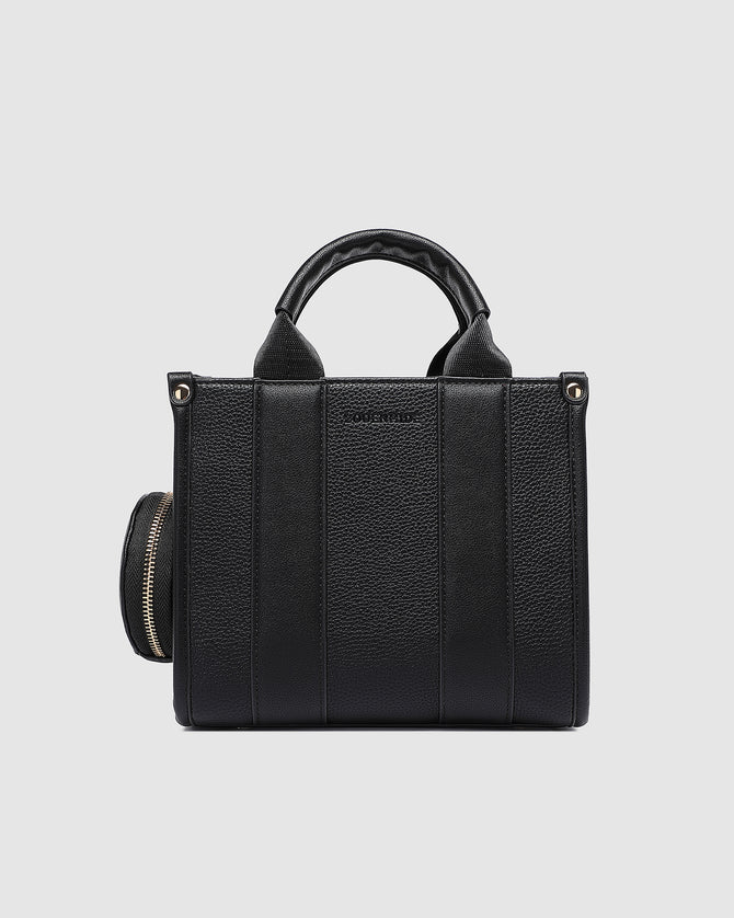 Manhattan Mini Tote Bag Black - Pure Apotheca