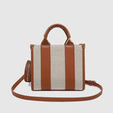 Manhattan Mini Tote Bag Natural Canvas Tan - Pure Apotheca