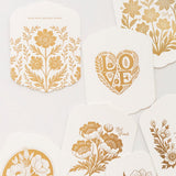 Many Happy Birthday Wishes Scallop Card - Pure Apotheca