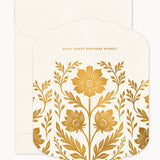 Many Happy Birthday Wishes Scallop Card - Pure Apotheca