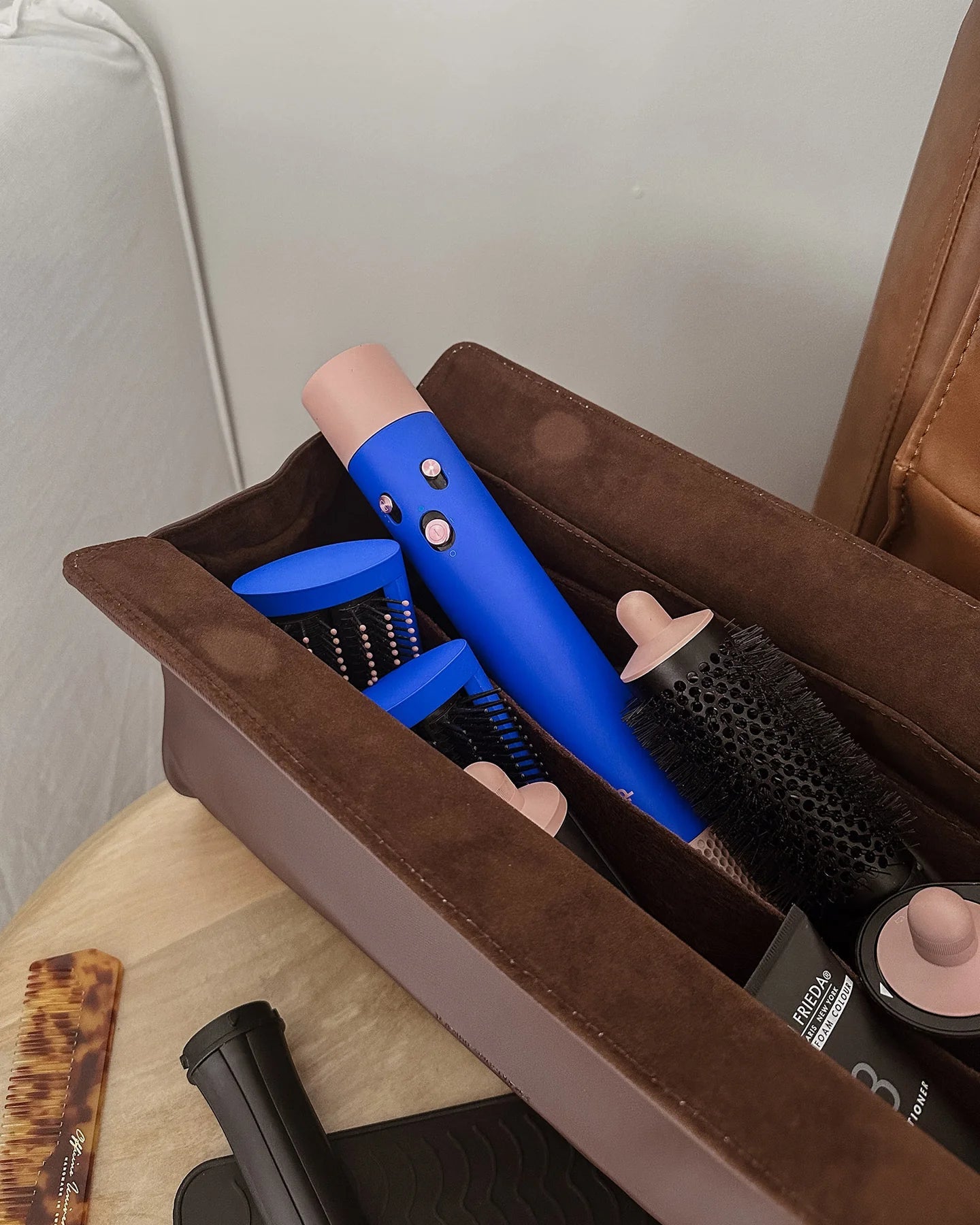 Margot Hair Tool Case Chocolate - Pure Apotheca