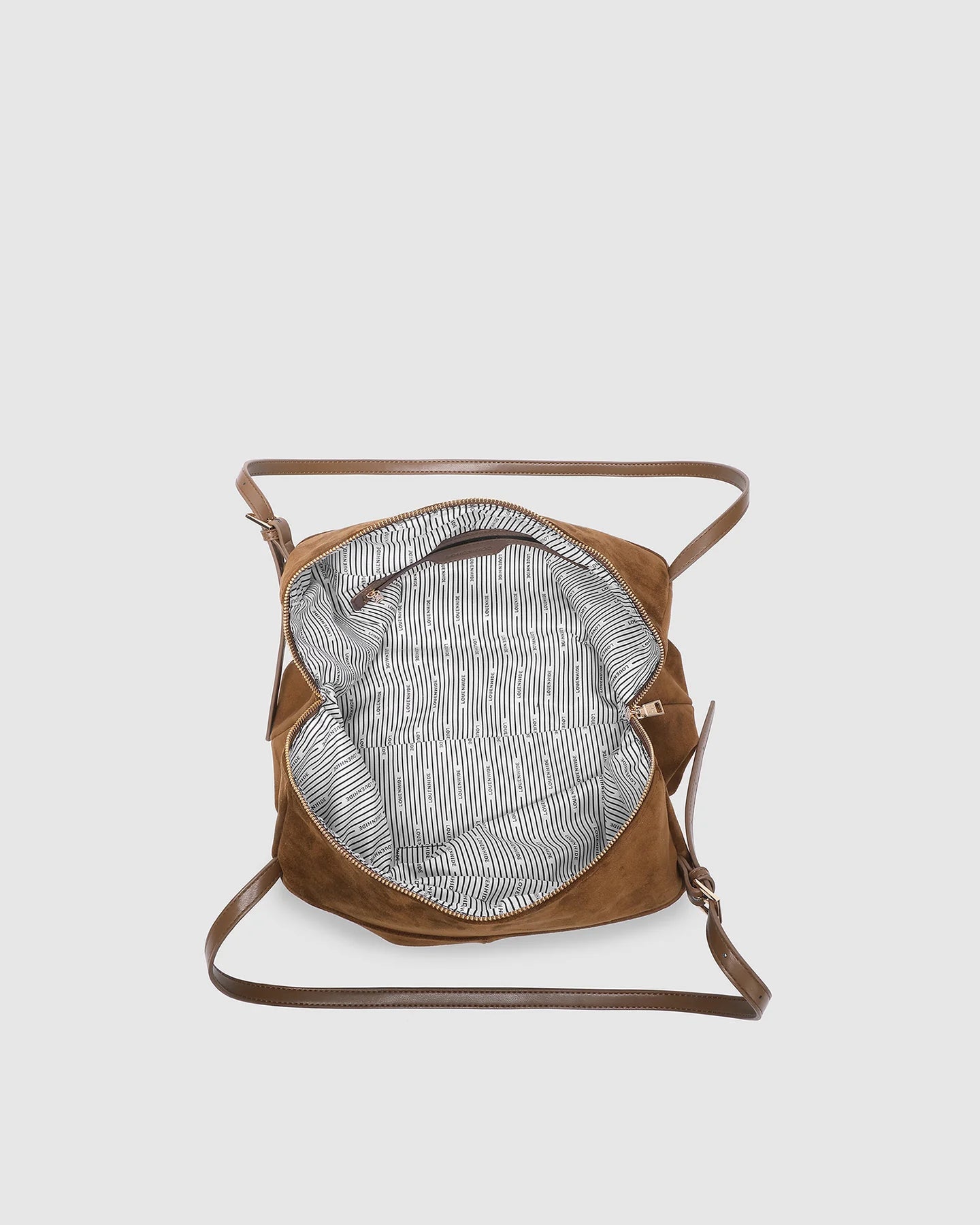 Marissa Suedette Shoulder Bag Cognac - Pure Apotheca