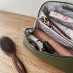 Mary Cosmetic Bag Olive - Pure Apotheca