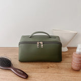 Mary Cosmetic Bag Olive - Pure Apotheca