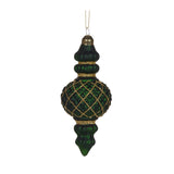 MATTE GREEN QUILTED FINIAL - Pure Apotheca