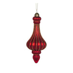 MATTE RED EMBELLISHED CHANDELIER FINIAL - Pure Apotheca