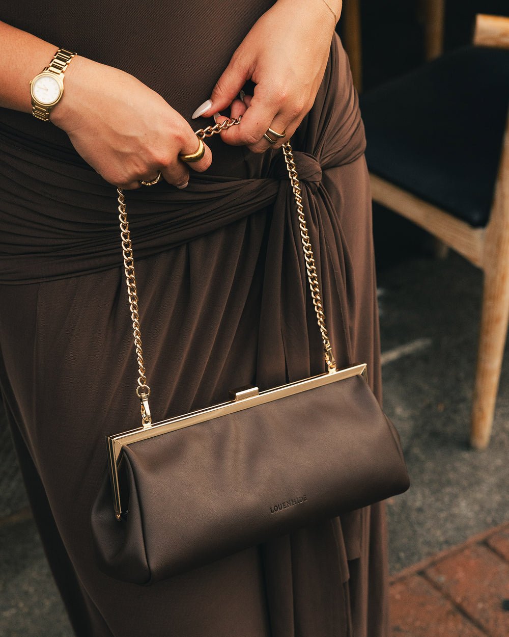 Maya Clutch Chocolate - Pure Apotheca