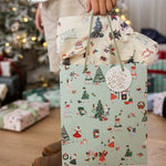 Medium Gift Bag - Christmas Ladies - Pure Apotheca
