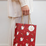 Medium Gift Bag - Jingle Bells - Pure Apotheca