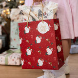 Medium Gift Bag - Jingle Bells - Pure Apotheca
