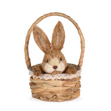 MEDIUM GREEN BUNNY BASKET - Pure Apotheca