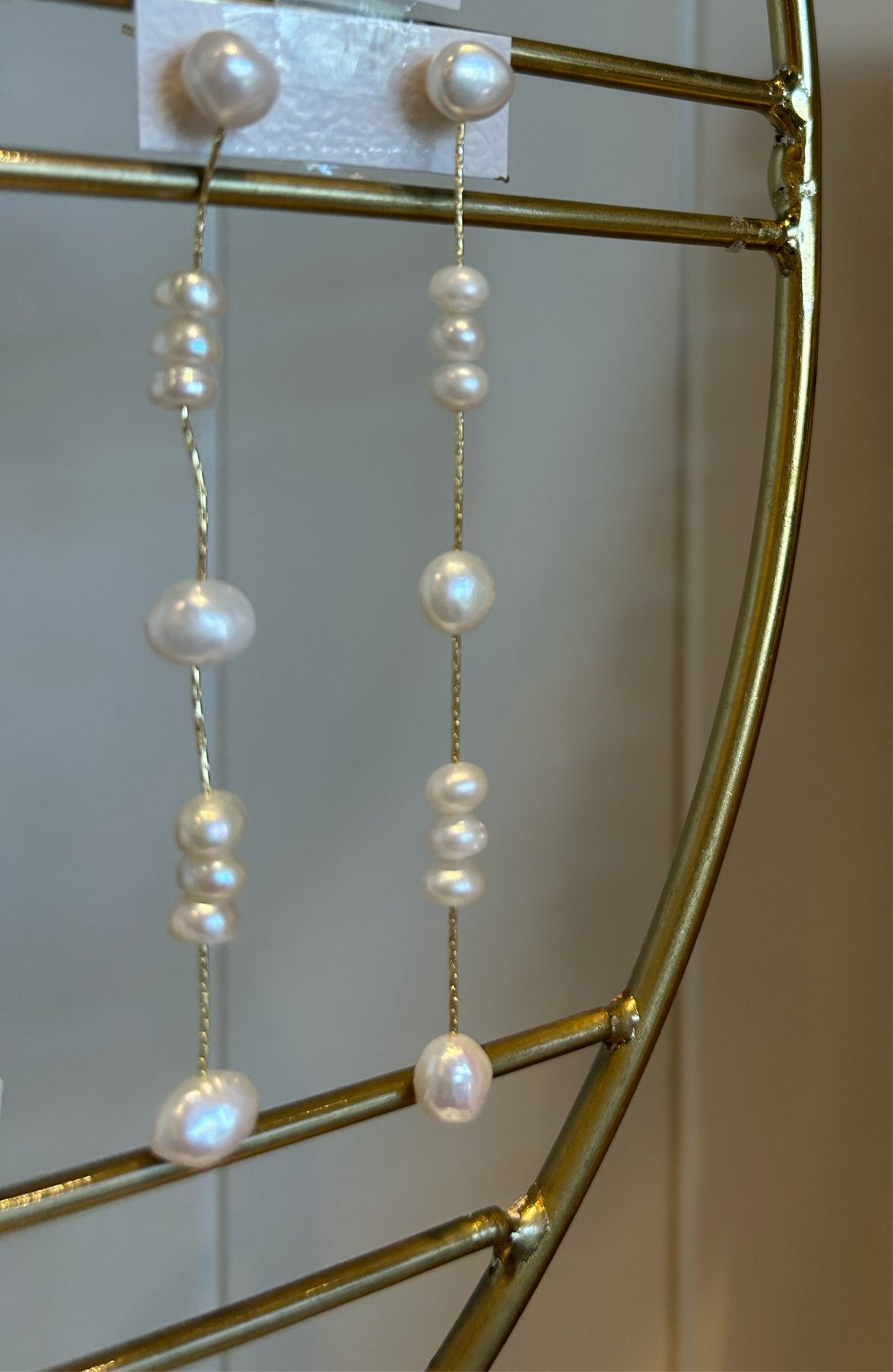 Megan Pearl Drop Earrings - Pure Apotheca