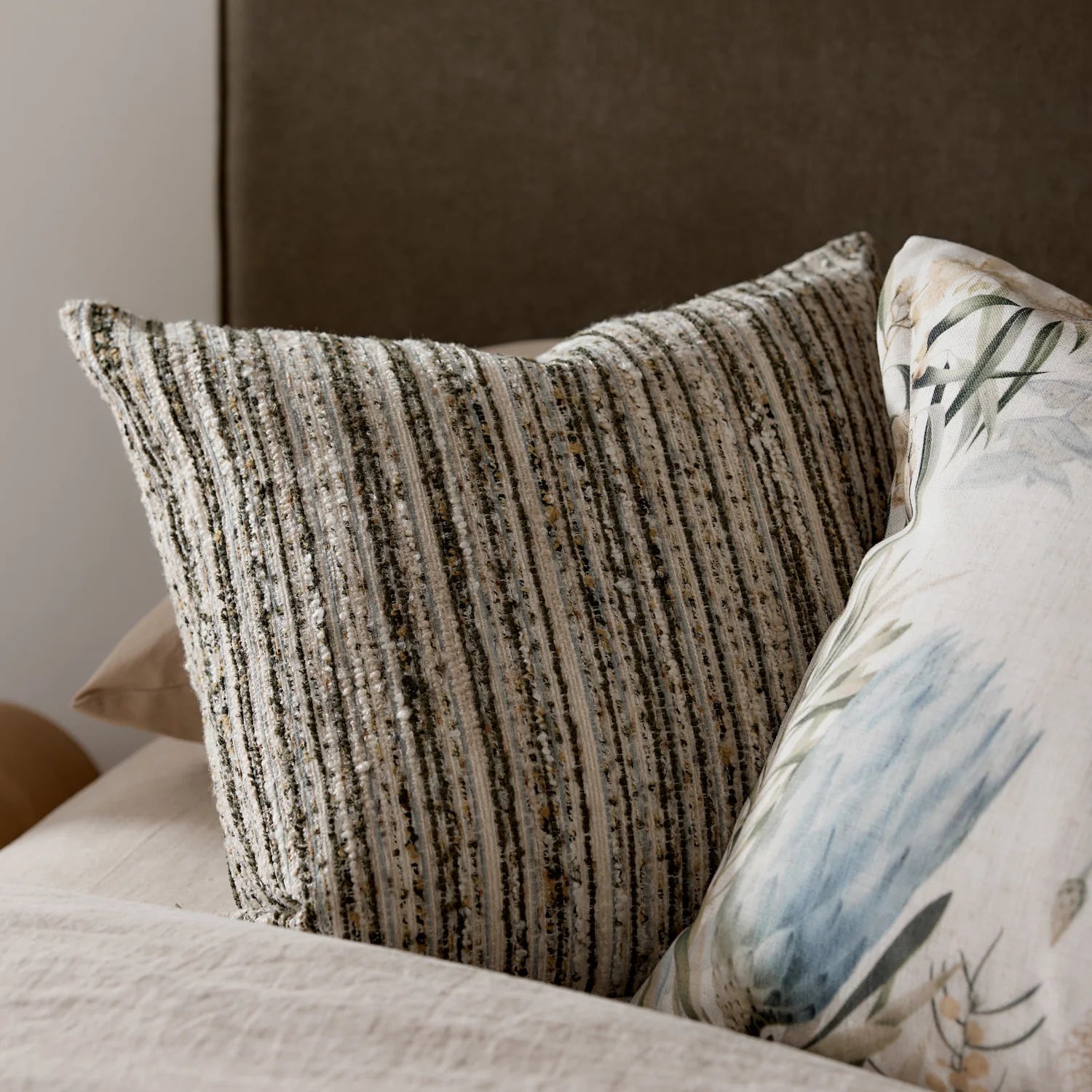 MELANGE BLUE/GREEN CUSHION 50CM - Pure Apotheca