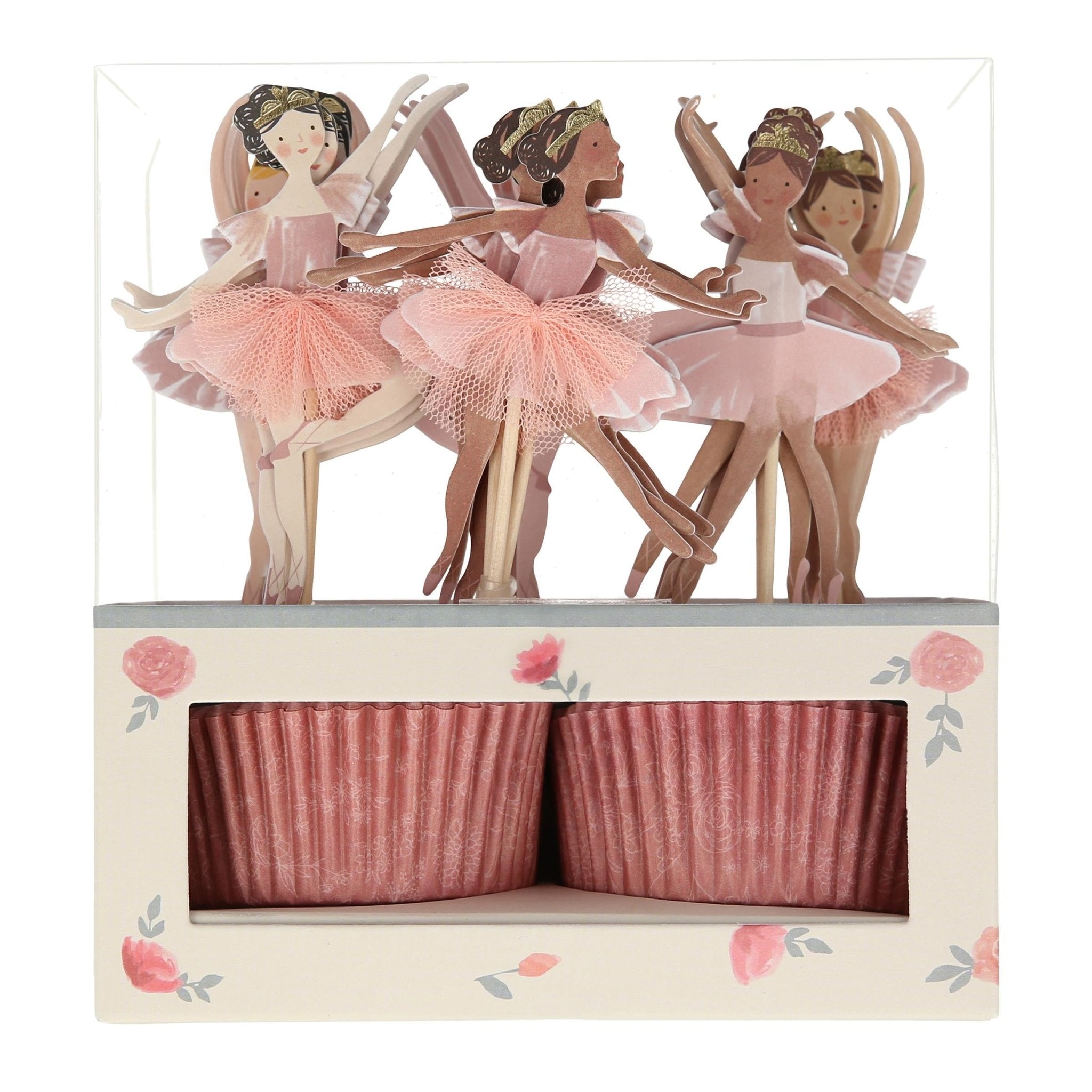 Meri Meri Ballerina Cupcake Kit (24pk) - Pure Apotheca