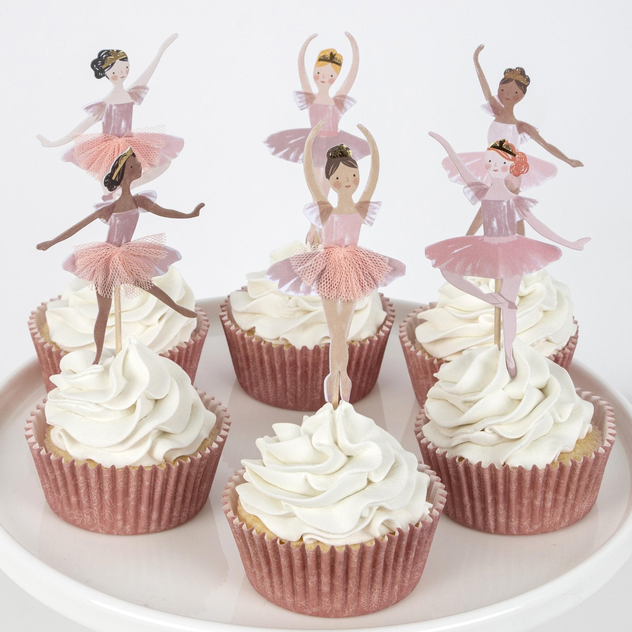 Meri Meri Ballerina Cupcake Kit (24pk) - Pure Apotheca