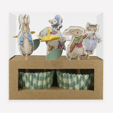 Meri Meri Peter Rabbit in the Garden Cupcake Kit (24pk) - Pure Apotheca