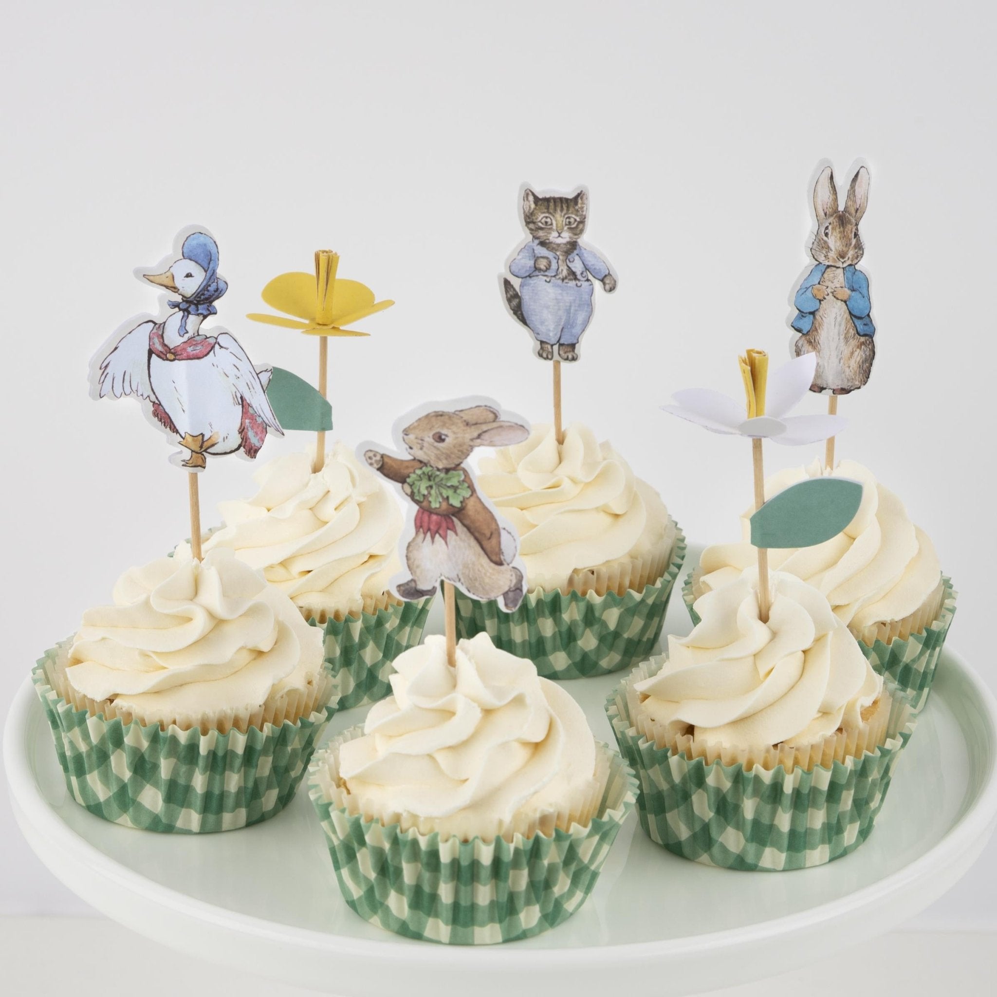 Meri Meri Peter Rabbit in the Garden Cupcake Kit (24pk) - Pure Apotheca