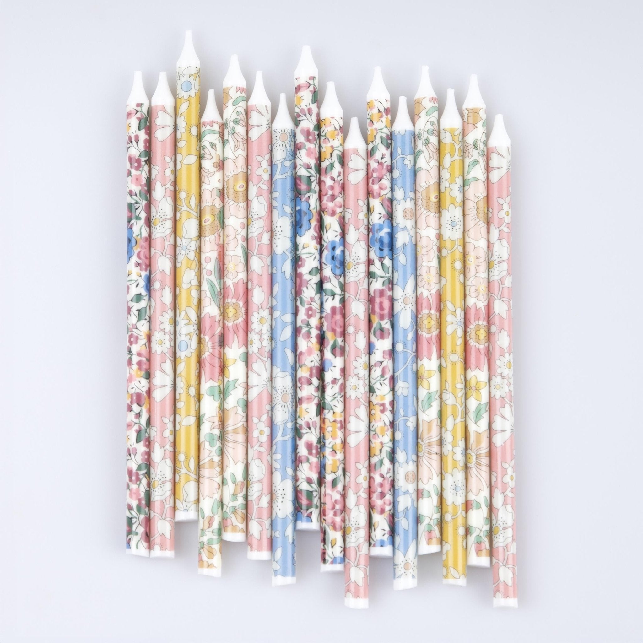 Meri Meri x Liberty Floral Birthday Candles 16pk - Pure Apotheca