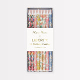 Meri Meri x Liberty Floral Birthday Candles 16pk - Pure Apotheca