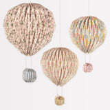 Meri Meri x Liberty Origami Balloon Decorations 3pk - Pure Apotheca