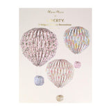 Meri Meri x Liberty Origami Balloon Decorations 3pk - Pure Apotheca