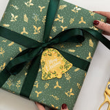 Merry Christmas Bell Enamel Ornament - Pure Apotheca