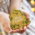 Merry Christmas Bell Enamel Ornament - Pure Apotheca