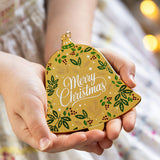 Merry Christmas Bell Enamel Ornament - Pure Apotheca