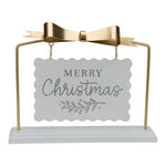 Merry Christmas Champagne Table Sign - Pure Apotheca