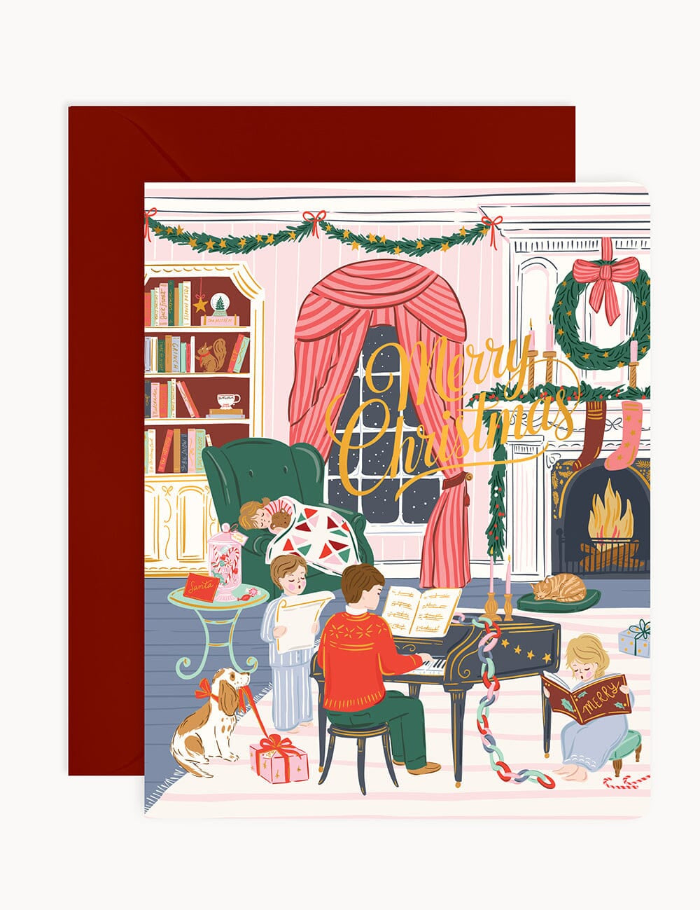 Merry Christmas Eve Christmas Card - Pure Apotheca