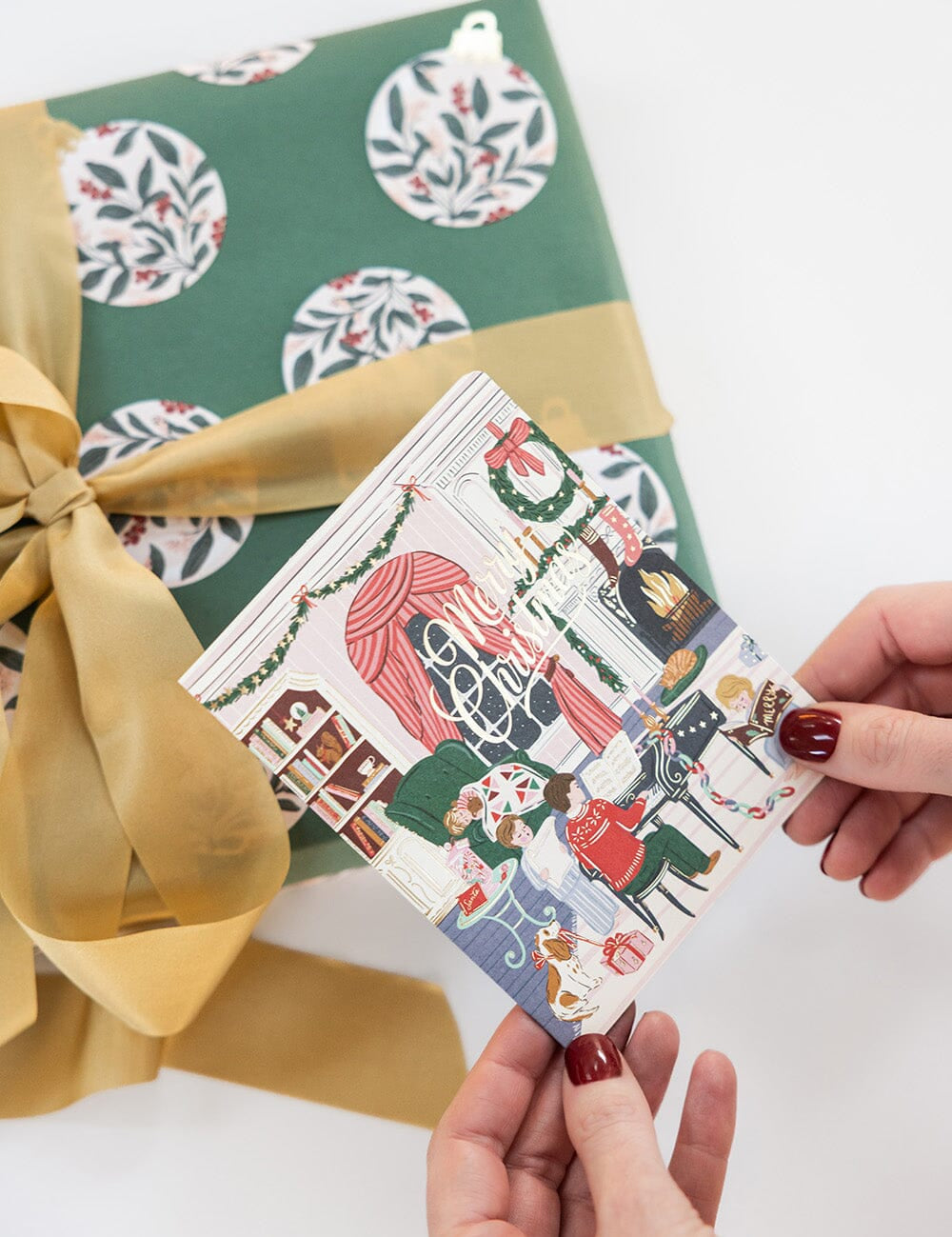 Merry Christmas Eve Christmas Card - Pure Apotheca