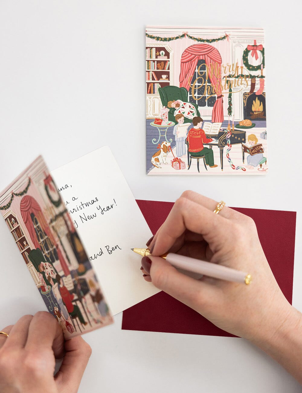 Merry Christmas Eve Christmas Card - Pure Apotheca