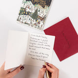 Merry Christmas from the Christmas Village Christmas Card - Pure Apotheca