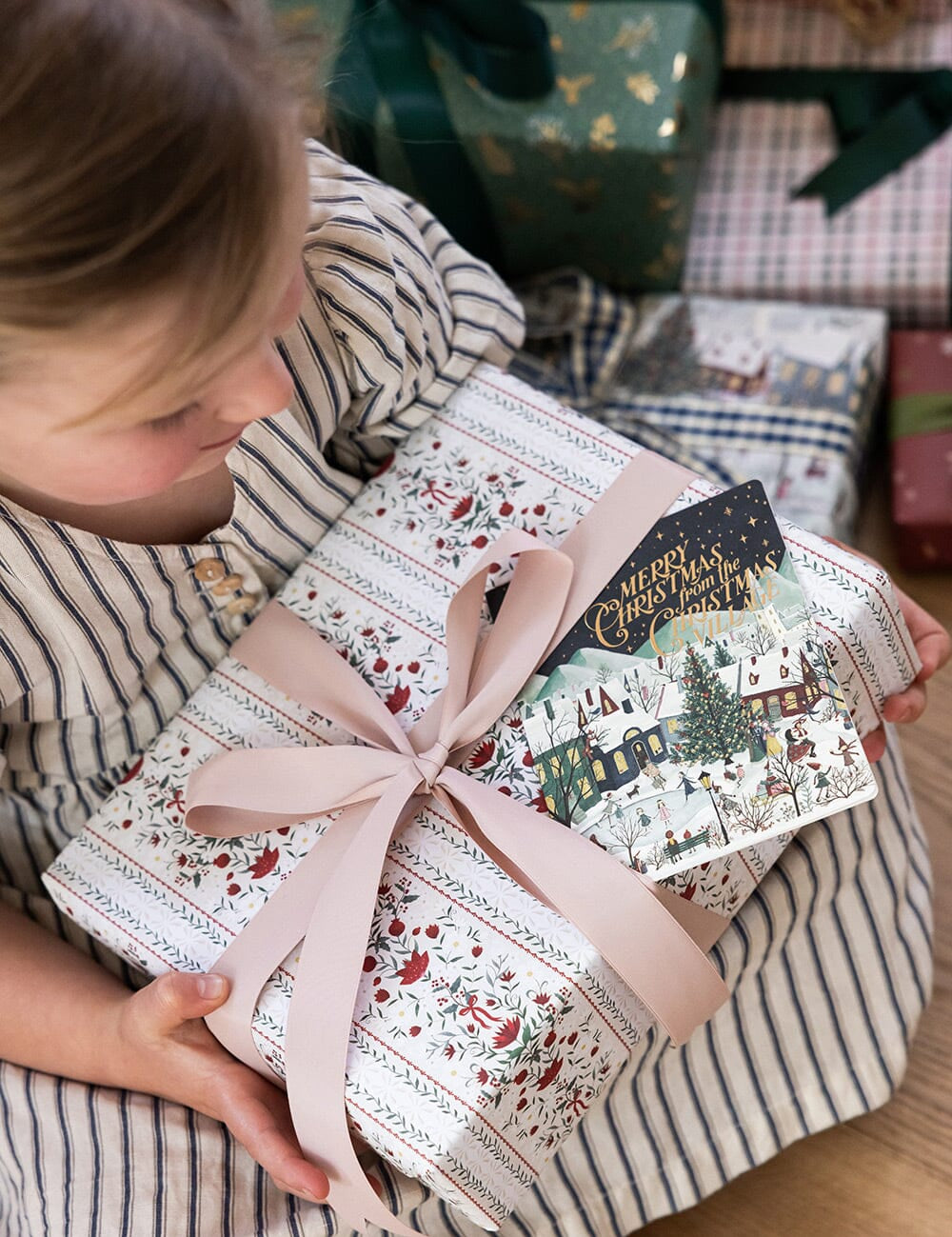 Merry Christmas from the Christmas Village Christmas Card - Pure Apotheca