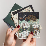 Merry Christmas from the Christmas Village Christmas Card - Pure Apotheca