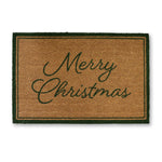 MERRY CHRISTMAS GREEN DOORMAT 60X90CM - Pure Apotheca