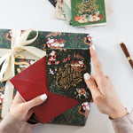Merry Christmas Jolly Santa Christmas Card - Pure Apotheca