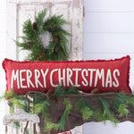 Merry Christmas Stone Washed Pillow - Pure Apotheca