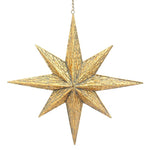 METAL ANTQUE GOLD MORAVIAN STAR LGE - Pure Apotheca