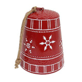 METAL BELL WITH ROPE RED - Pure Apotheca