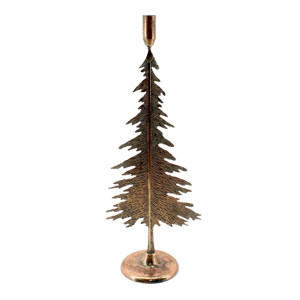 METAL GOLD TREE TAPER HOLDER LGE - Pure Apotheca
