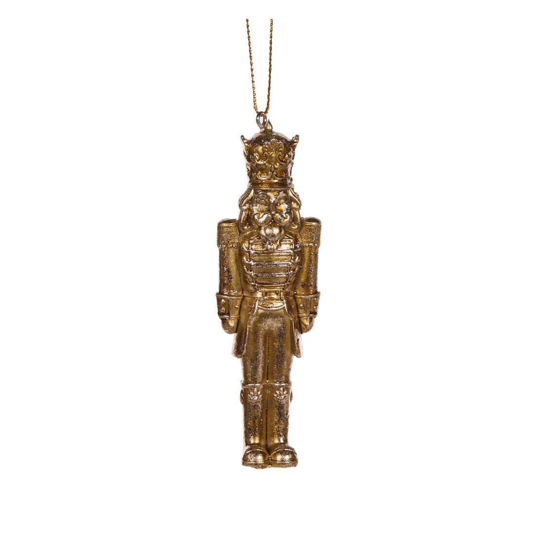 METALLIC NUTCRACKER WITH TRUMPET HANGING - Pure Apotheca