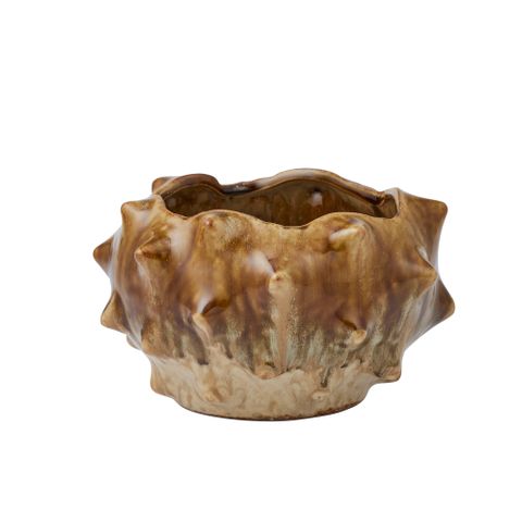 Mia Ceramic Pot Toffee - Pure Apotheca