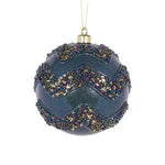 MIDNIGHT BLUE CHEVRON BAUBLE - Pure Apotheca