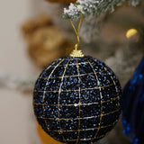 MIDNIGHT BLUE GRID BAUBLE - Pure Apotheca