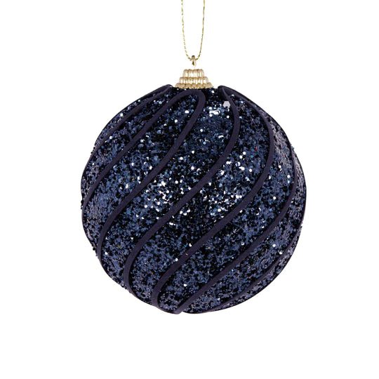 MIDNIGHT BLUE SWIRL BAUBLE - Pure Apotheca