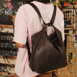 Miley Convertible Backpack Chocolate - Pure Apotheca