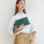 Mimi Clutch Forest Green - Pure Apotheca